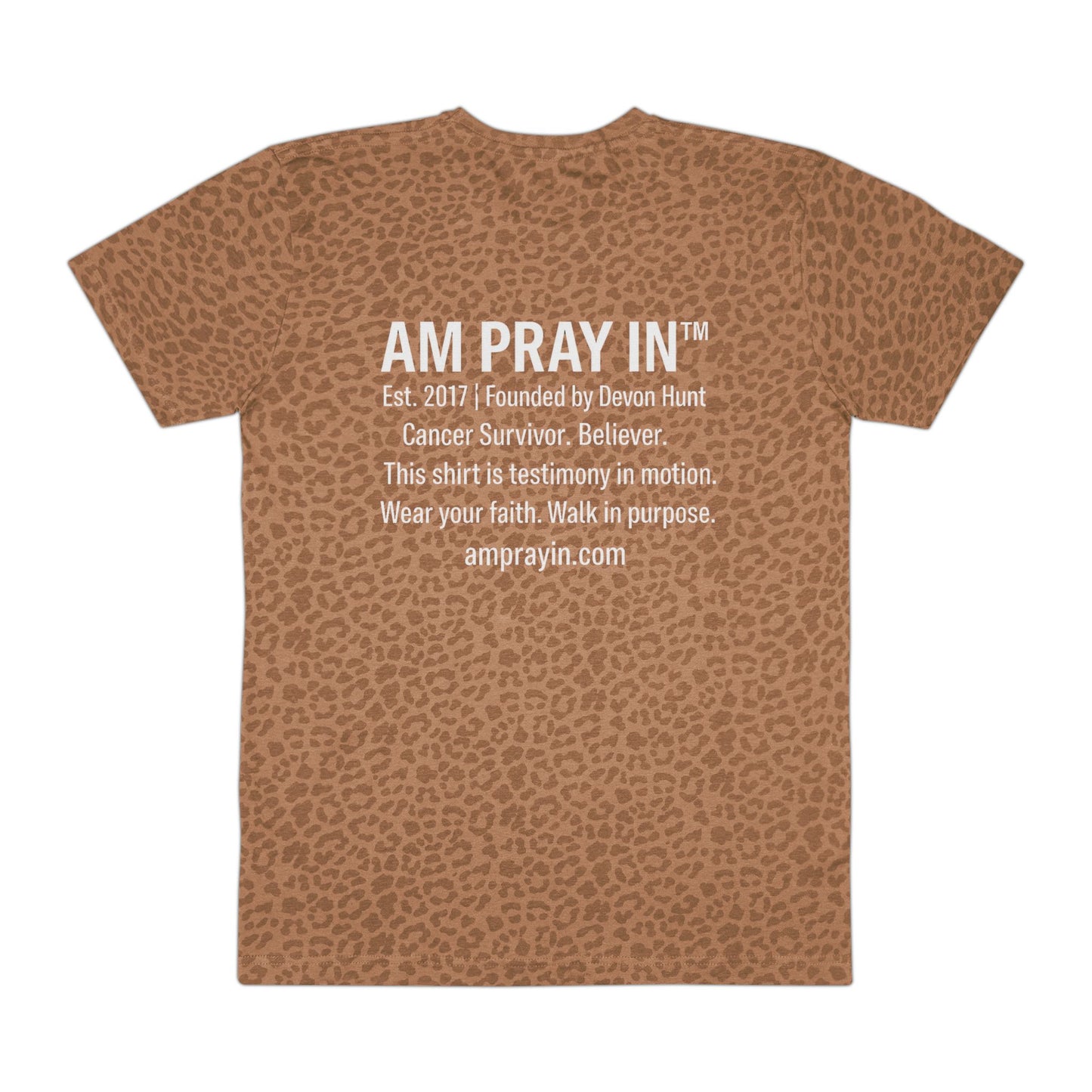 AM Pray In Print Tee (4 Colors)