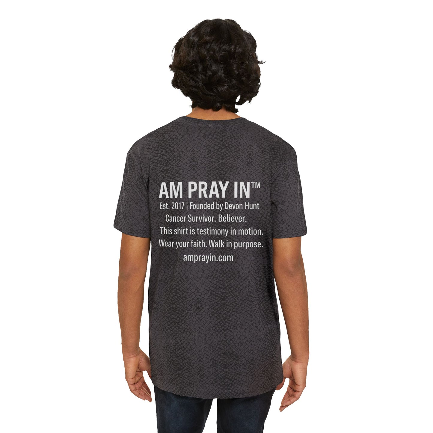 AM Pray In Print Tee (4 Colors)